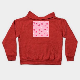 Light Pink Strawberry Love Kids Hoodie